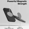 iPhone 17 Pro Fekete Ringke - Silicone Magnetic MagSafe tok-8800328811119 6 kép