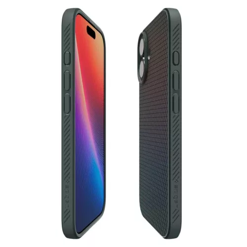 iPhone 17 Spigen Liquid Air Abyss Zöld tok-8800283315035 2 kép