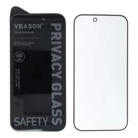 iPhone 17 Pro Max 6D Pro Veason Privacy üvegfólia fekete-5903396411151 1 kép