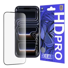 iPhone 17 Pro Fekete Lito - HD Pro Clear üvegfólia-5949419325012 1 kép