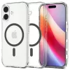 iPhone 17 Spigen Ultra Hybrid Mag Magsafe tok Clear/graphite-8800283315134 7 kép