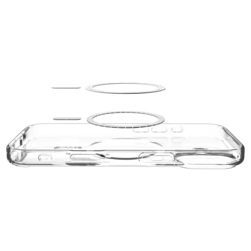 iPhone 17 Spigen Ultra Hybrid Mag Magsafe tok Clear/graphite-8800283315134 2 kép