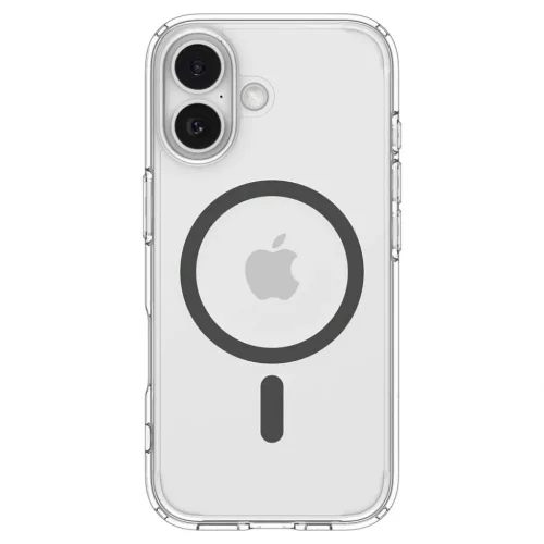 iPhone 17 Spigen Ultra Hybrid Mag Magsafe tok Clear/graphite-8800283315134 3 kép