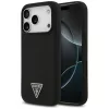 iPhone 17 Pro Max Fekete Guess - Silicone Triangle Logo MagSafe (GUHMP-3666339517144 1 kép