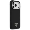 iPhone 17 Pro Max Fekete Guess - Silicone Triangle Logo MagSafe (GUHMP-3666339517144 4 kép
