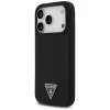 iPhone 17 Pro Max Fekete Guess - Silicone Triangle Logo MagSafe (GUHMP-3666339517144 6 kép