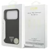 iPhone 17 Pro Max Fekete Guess - Silicone Triangle Logo MagSafe (GUHMP-3666339517144 7 kép