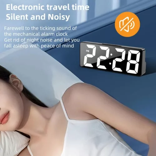 LED digitális ébresztőóra-5900217477716 4 kép