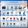 Action Cameras Fekete Techsuit - Accessory Kit CamQuest 50in1 (SA50) --5949419326217 7 kép