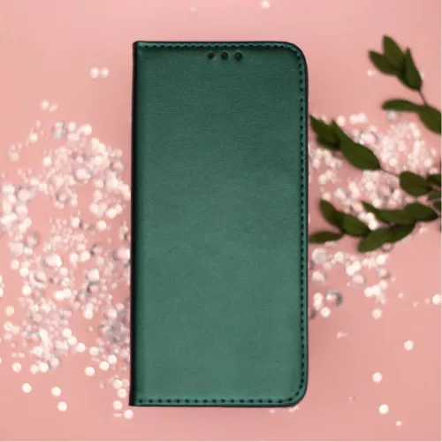 Xiaomi Redmi 15C tok Okos Mágneses tok sötétzöld-5907504561448 9 kép