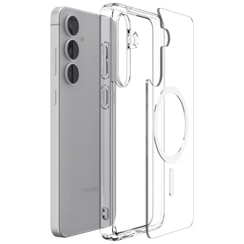 Samsung Galaxy S25 FE Spigen Ultra Hybrid Mag Magsafe átlátszó/feh�-8800283311594 6 kép