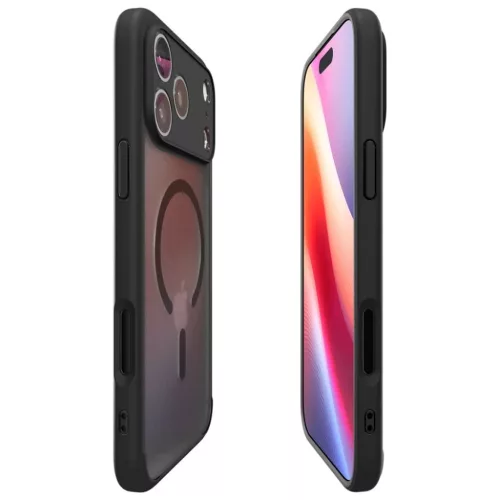 iPhone 17 Pro Max Spigen Ultra Hybrid Mag MagSafe tok fekete-8800283314175 7 kép