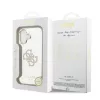  iPhone 17 Gold Guess PC/TPU Mirror 4G Glitter Logo MagSafe tok-3666339550417 7 kép