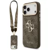  iPhone 17 Pro Max Guess 4G Barna Fémgombos Nagy Pánt Klasszikus Log-3666339488741 1 kép