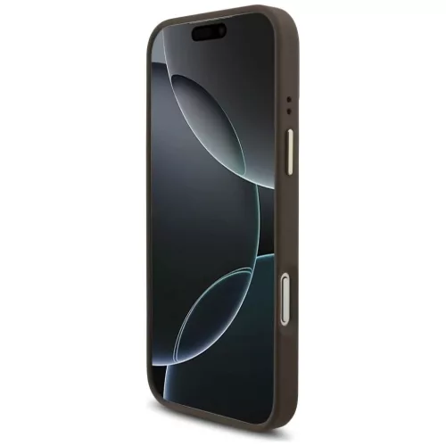  iPhone 17 Pro Max Guess 4G Barna Fémgombos Nagy Pánt Klasszikus Log-3666339488741 5 kép