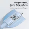 USB-C to Lightning, Gyors töltés 20W, 2m - Galaxy Blue Baseus - Data-6932172658908 2 kép