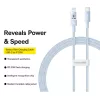 USB-C to Lightning, Gyors töltés 20W, 2m - Galaxy Blue Baseus - Data-6932172658908 3 kép