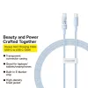 Type-C to Type-C Galaxy Blue Baseus Data Cable Gem (P10373000311-00) S-6932172658830 2 kép