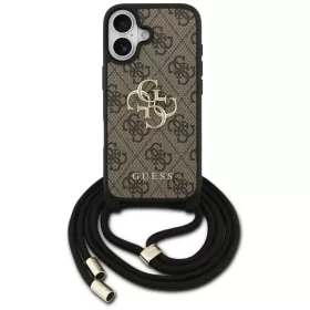  iPhone 17 Brown Guess - Hardcase 4G tok