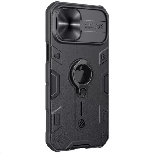 iPhone 12 Pro Max Nillkin CamShield Armor tok fekete (Hátlapi Logó k-6902048202610 4 kép