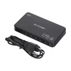 BlitzWolf BW-S30 6 az 1-ben töltőállomás 4xUSB-C + 2xUSB 175W-5907085524986 2 kép