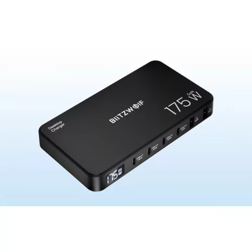 BlitzWolf BW-S30 6 az 1-ben töltőállomás 4xUSB-C + 2xUSB 175W-5907085524986 7 kép