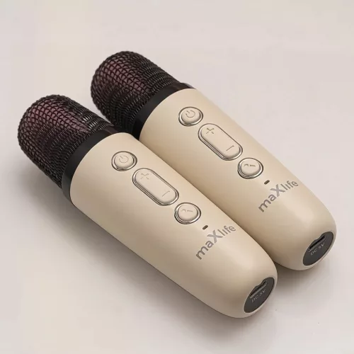 Maxlife Bluetooth karaoke hangszóró MXKS-200 rózsaszín-5907457738706 4 kép