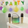 Maxlife Bluetooth karaoke hangszóró MXKS-200 rózsaszín-5907457738706 5 kép