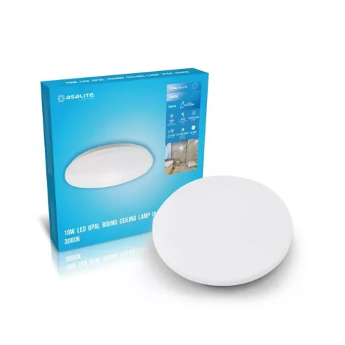 Asalite LED Mennyezeti Lámpa Cristina IP44 18W 3000K (1810 lumen) Ker-5999565665821 2 kép