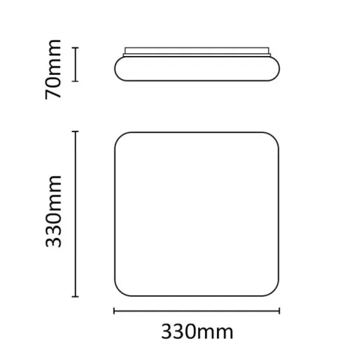 Asalite LED Mennyezeti Lámpa OLIVIA 48W 3000K/4000K/6500K (3400 lumen-5999565664244 8 kép
