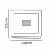 Asalite LED Reflektor Slim 30W 6500K (2700 lumen)-5999565662448 5 kép