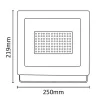 Asalite LED Reflektor Slim 100W 4500K (9000 lumen)-5999565662578 4 kép