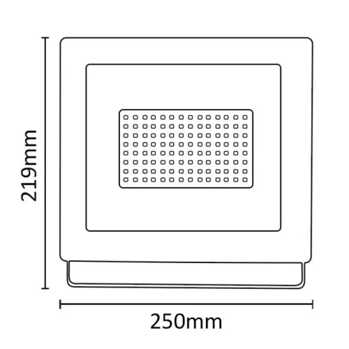 Asalite LED Reflektor Slim 100W 4500K (9000 lumen)-5999565662578 4 kép