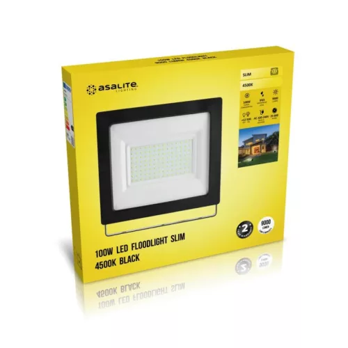 Asalite LED Reflektor Slim 100W 4500K (9000 lumen)-5999565662578 6 kép