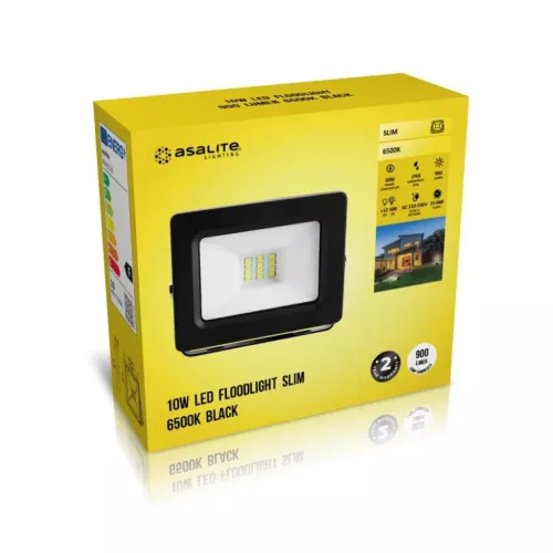 Asalite LED Reflektor Slim 10W 6500K (900 lumen)-5999565662424 3 kép