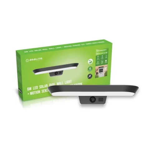 Asalite LED Napelemes Kültéri Lámpa IP54 6W CCT (600 lumen) Ovális-5999565667139 2 kép