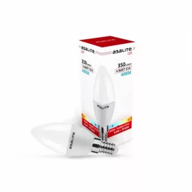 Asalite LED Izzó C37 gyertya E14 4W 4000K (350 lumen)-5999886547868 1 kép