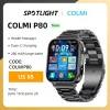 Colmi P80 Okosóra (acél ezüst) magyar nyelvvel-6972436987184 8 kép