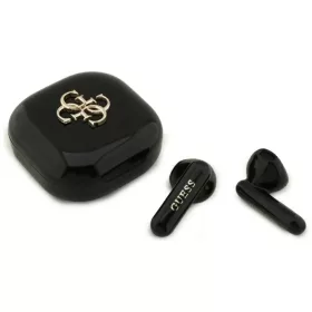 Vezeték nélküli fülhallgató Guess 4G Metal Logo fekete-3666339534011 1 kép