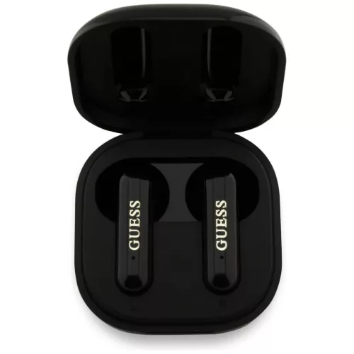 Vezeték nélküli fülhallgató Guess 4G Metal Logo fekete-3666339534011 3 kép