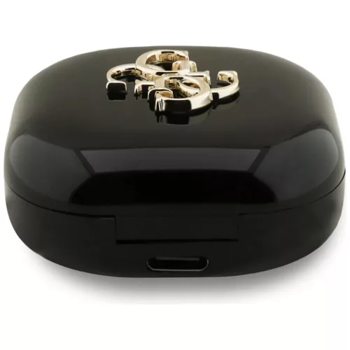 Vezeték nélküli fülhallgató Guess 4G Metal Logo fekete-3666339534011 4 kép