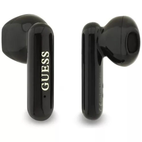 Vezeték nélküli fülhallgató Guess 4G Metal Logo fekete-3666339534011 5 kép