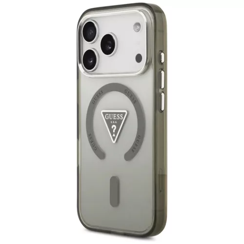 iPhone 17 Pro Max Guess IML Gradient Triangle Logo MagSafe (GUHMP17XHG-3666339516185 3 kép