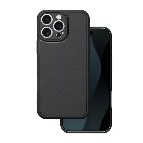 iPhone 16 Pro Max Simple Carbon fekete tok-5907504569048 1 kép