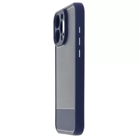 iPhone 16 Pro Max Simple Carbon kék tok-5907504569505 2 kép
