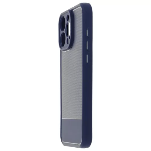 iPhone 16 Pro Max Simple Carbon kék tok-5907504569505 2 kép