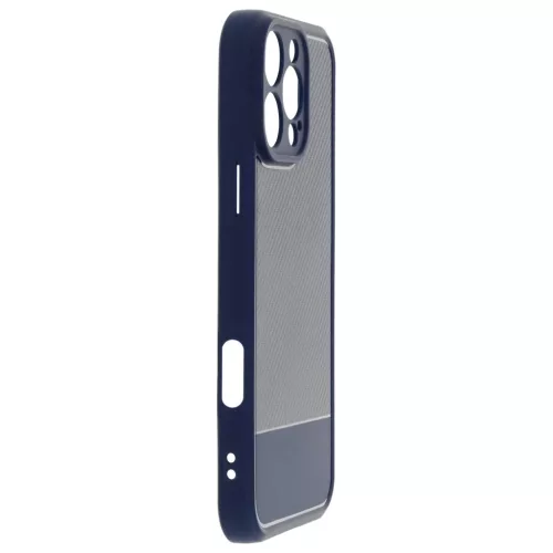 iPhone 16 Pro Max Simple Carbon kék tok-5907504569505 3 kép