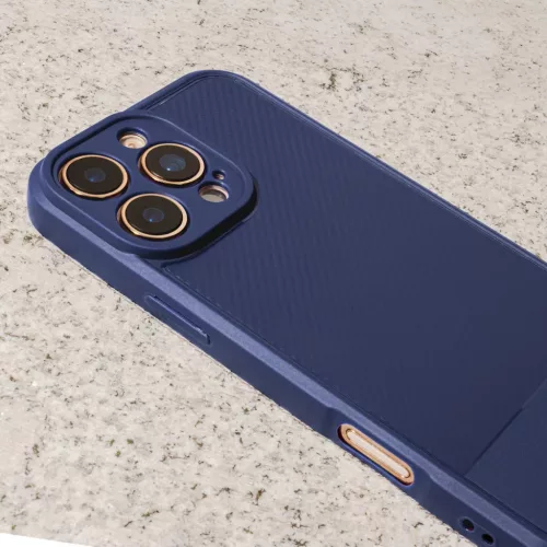 iPhone 16 Pro Max Simple Carbon kék tok-5907504569505 5 kép