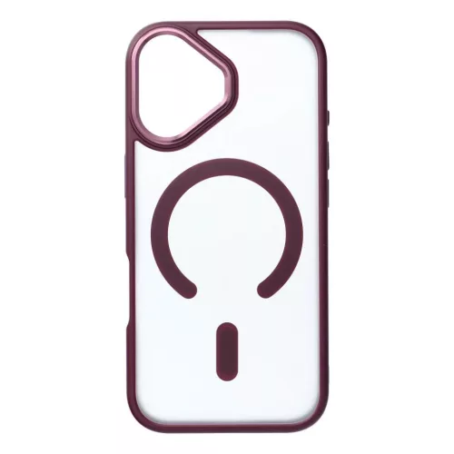 iPhone 17 matt mágnestok tok szilvavörös-5903396454066 6 kép