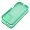 iPhone 17 tok szilikon tok 2mm Kompatibilis MagSafe borsózöld-5903396452673 1 kép
